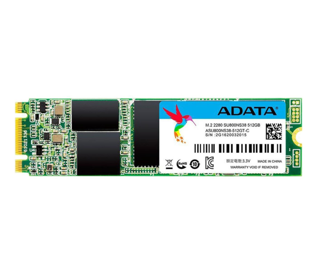 ADATA 512GB M.2 SATA SSD Ultimate SU800 - 352720 - zdjęcie